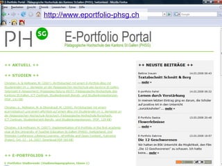 http://www.eportfolio-phsg.ch 
