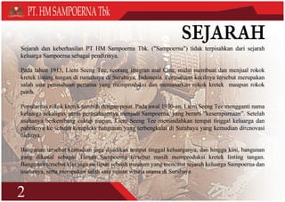Sampoerna company Profile