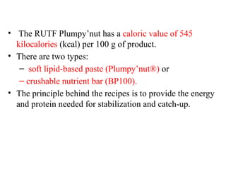 Severe acute malnutrition diagnosis and management | PPTX