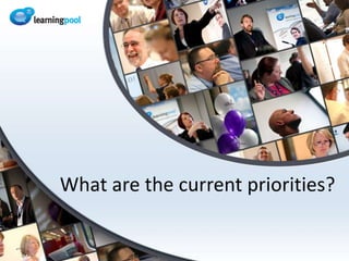 What are the current priorities?