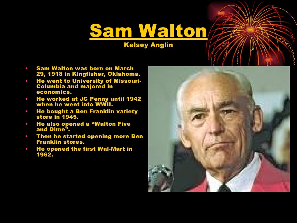 Sam Walton Slideshow