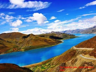 The Sapphire Lake. South-Western
Tibet
 