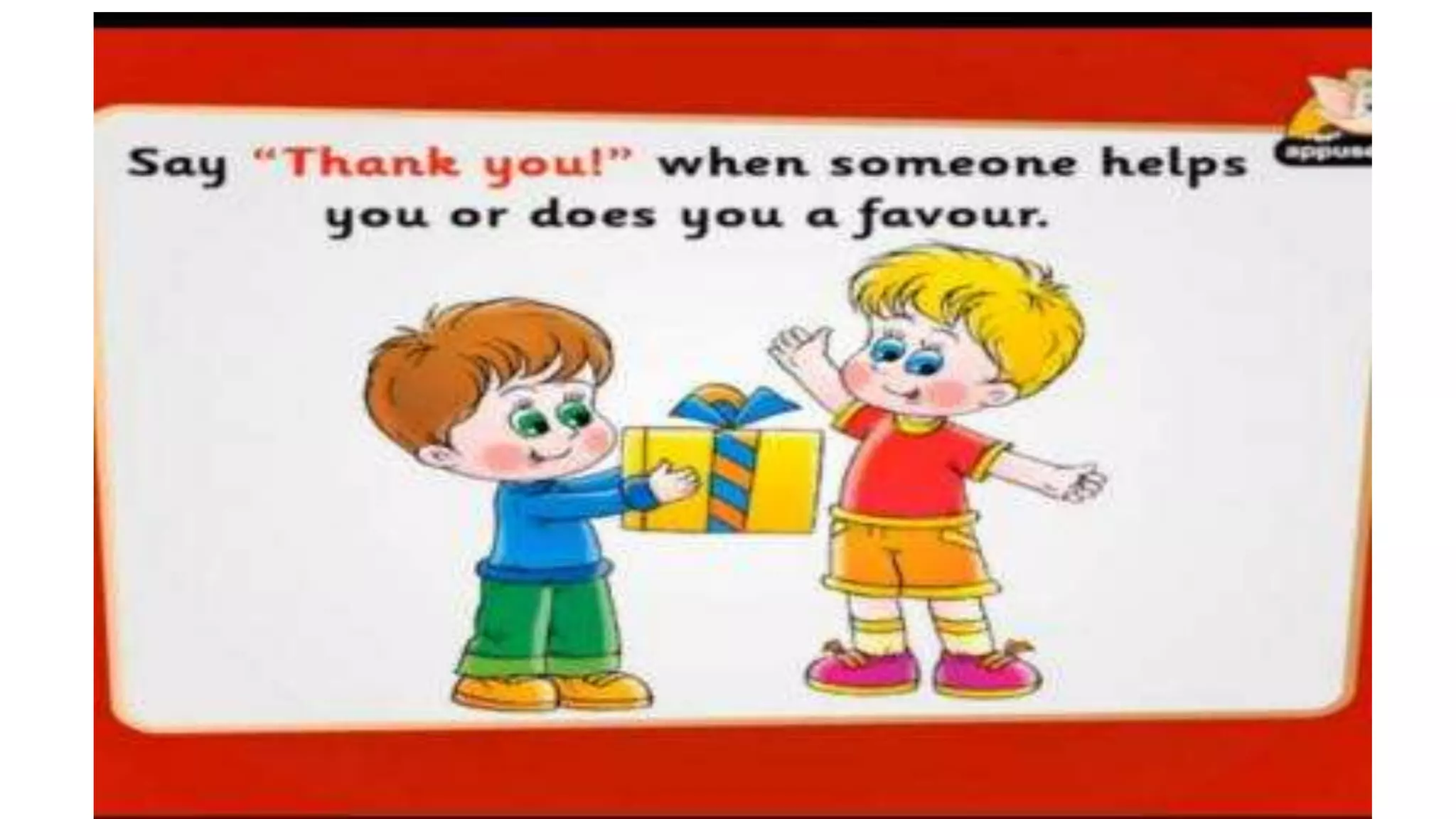 Samantha good manners