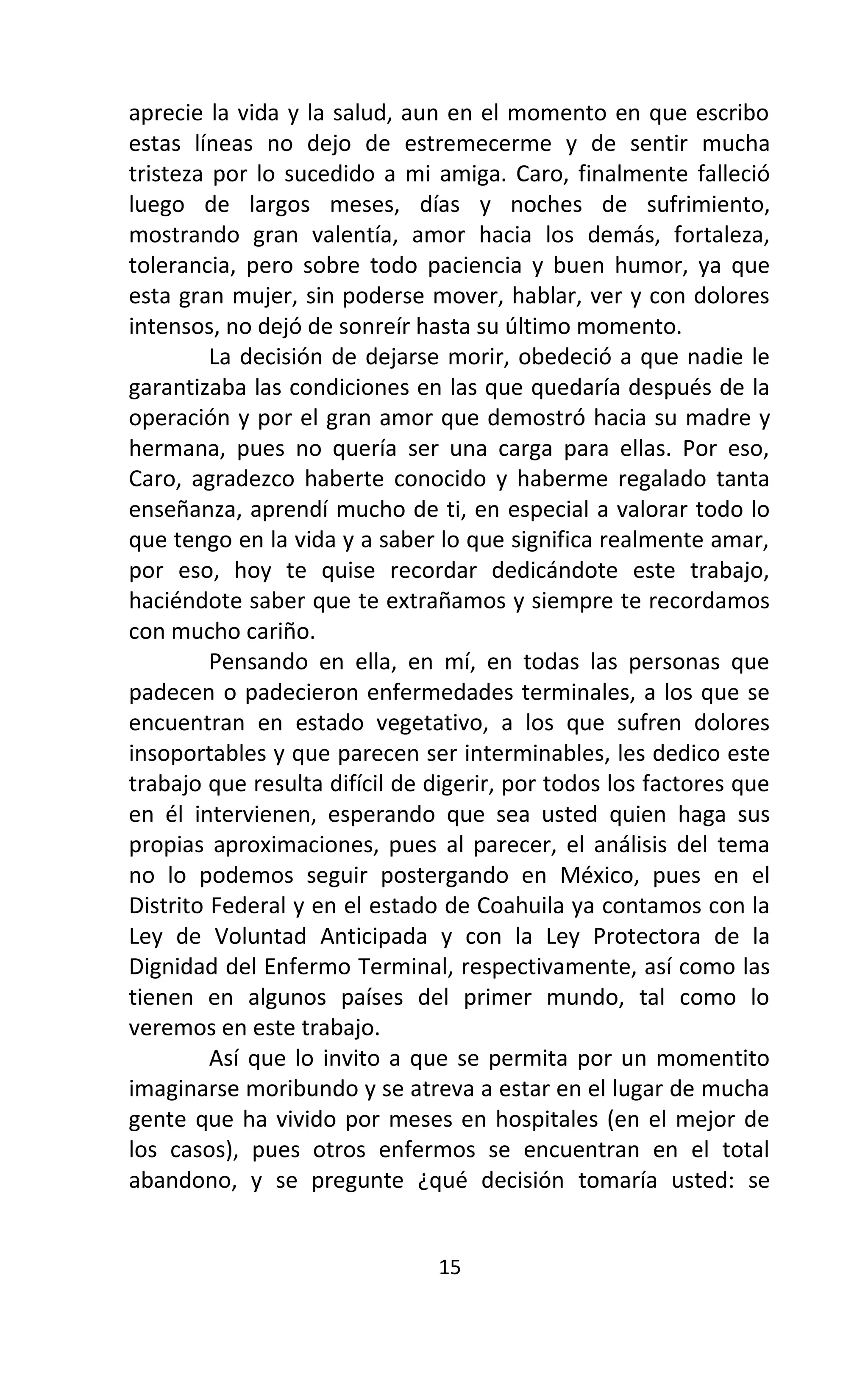 Aspectos Legales de la Muerte Asistida en México | PDF