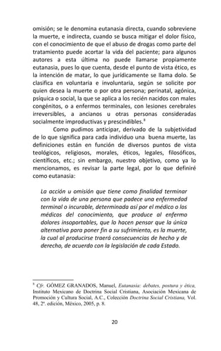 Aspectos Legales de la Muerte Asistida en México | PDF