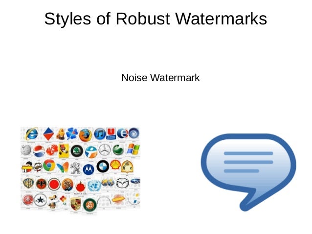 digital watermarking paper presentation digital watermarking paper presentation