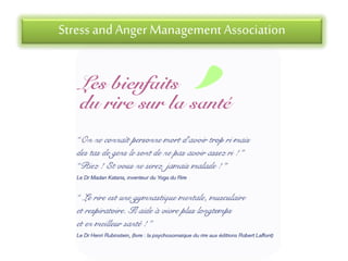 Stress andAnger Management Association
 