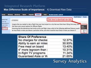 Max Difference Scale of Importance:    4) Download Raw Data   