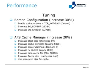 Samba as a gateway to OpenAFS | PDF