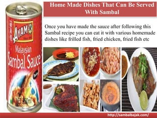 Sambal sauce | PPT