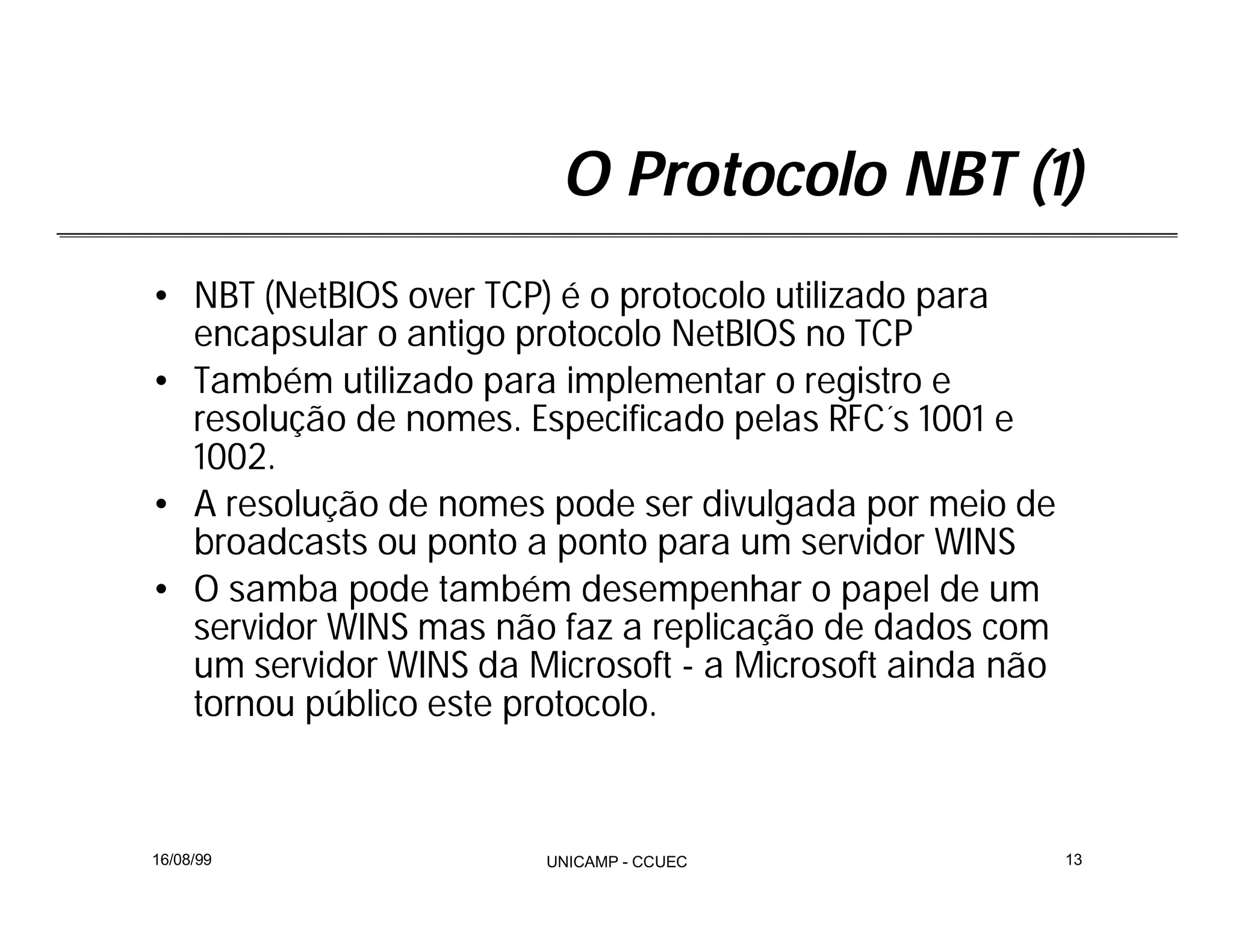 Integração Windows e Linux com Samba