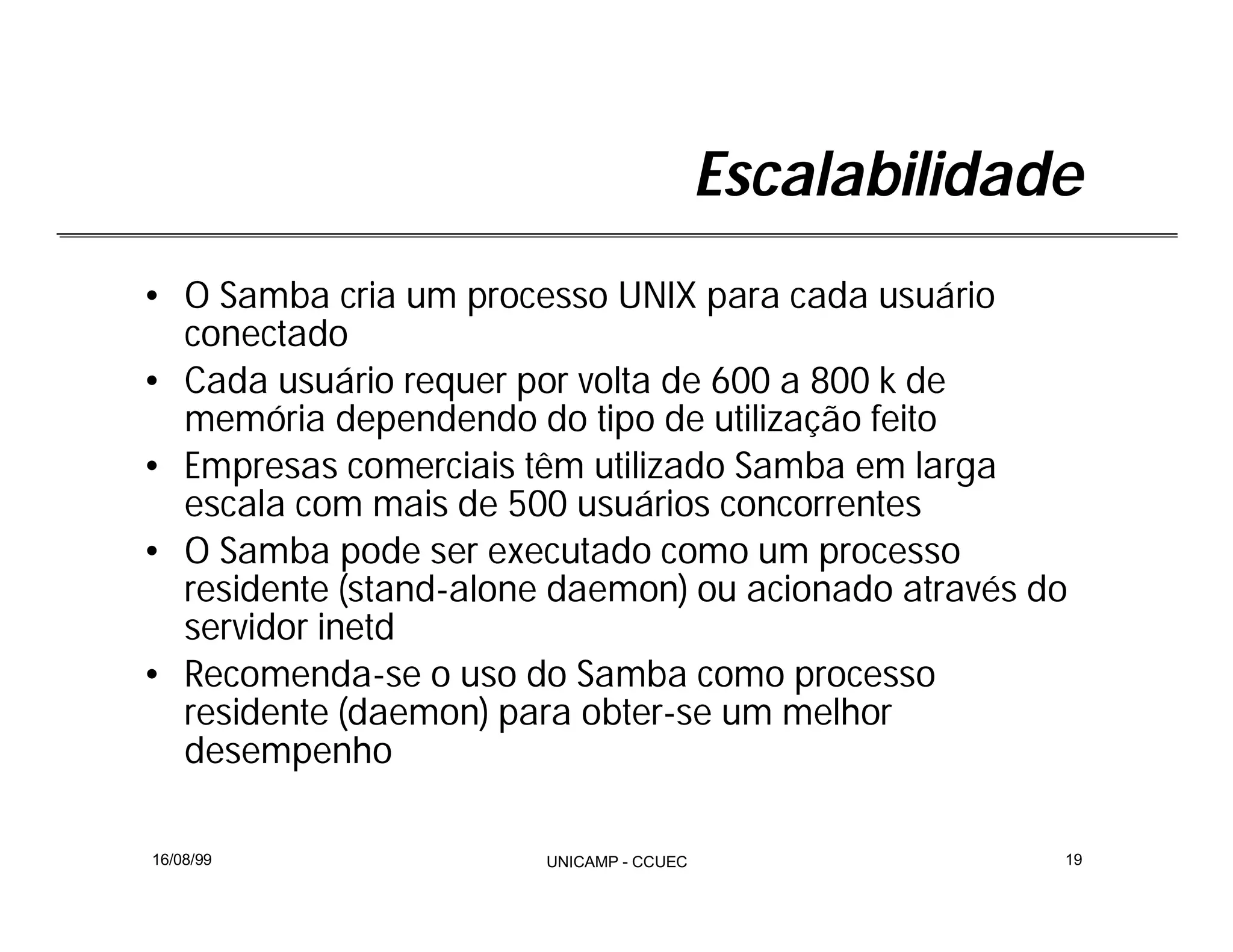 Integração Windows e Linux com Samba