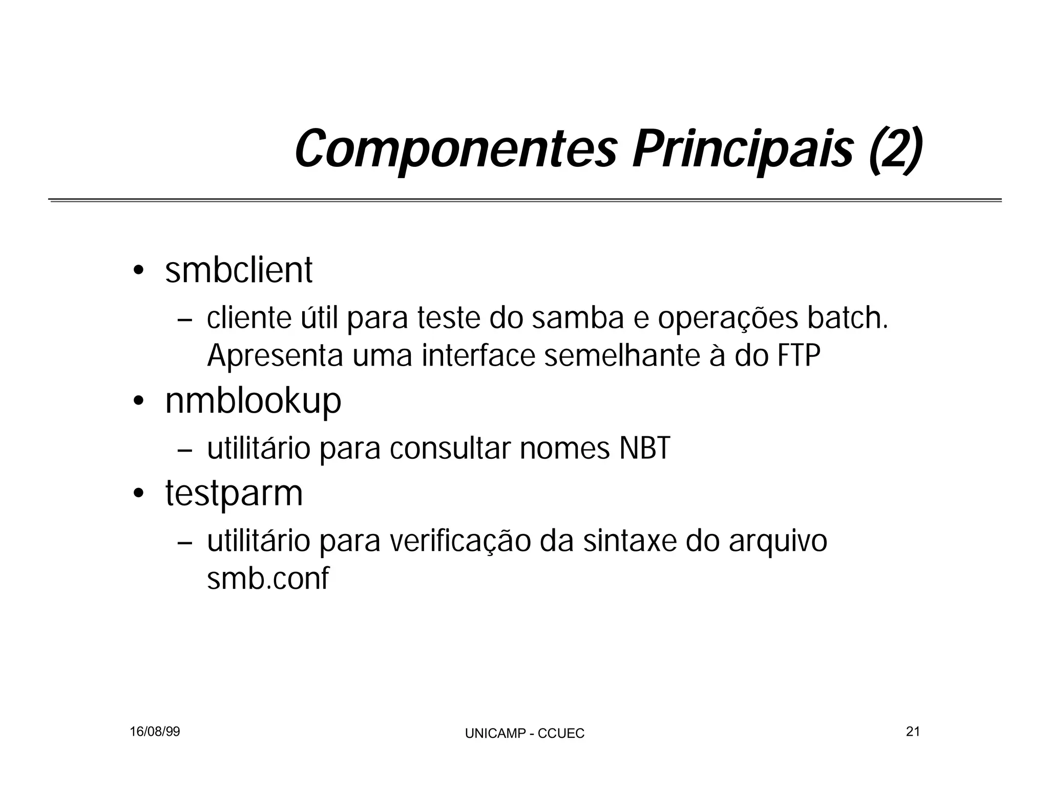 Integração Windows e Linux com Samba