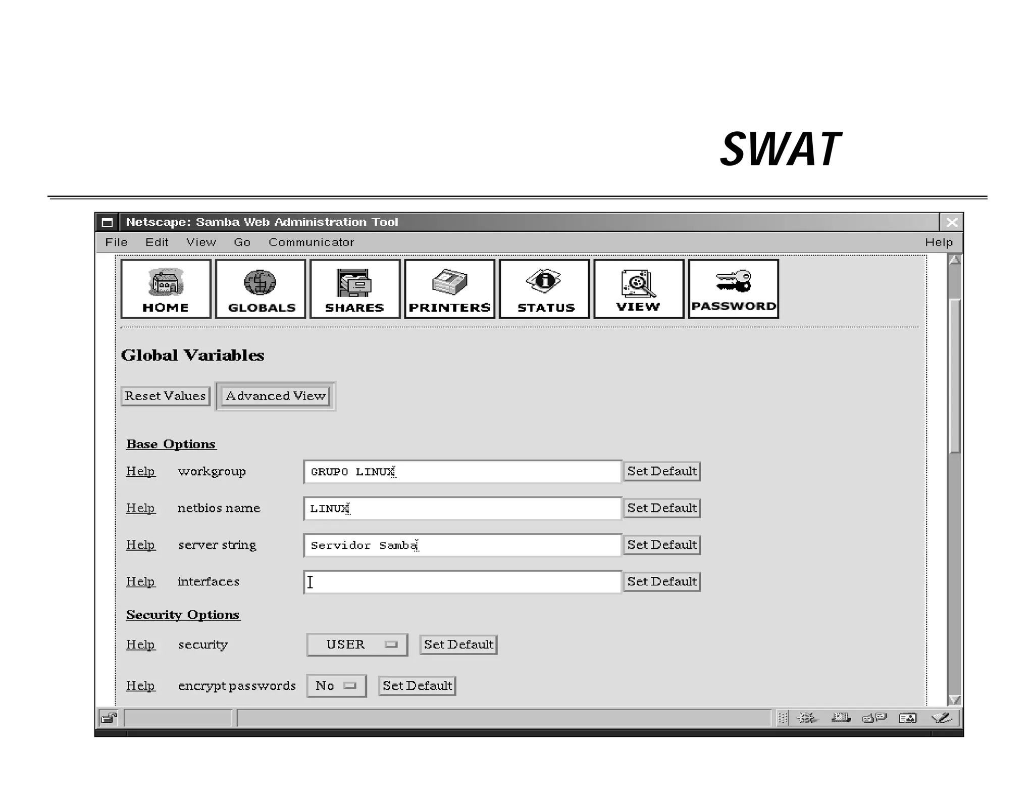 Integração Windows e Linux com Samba