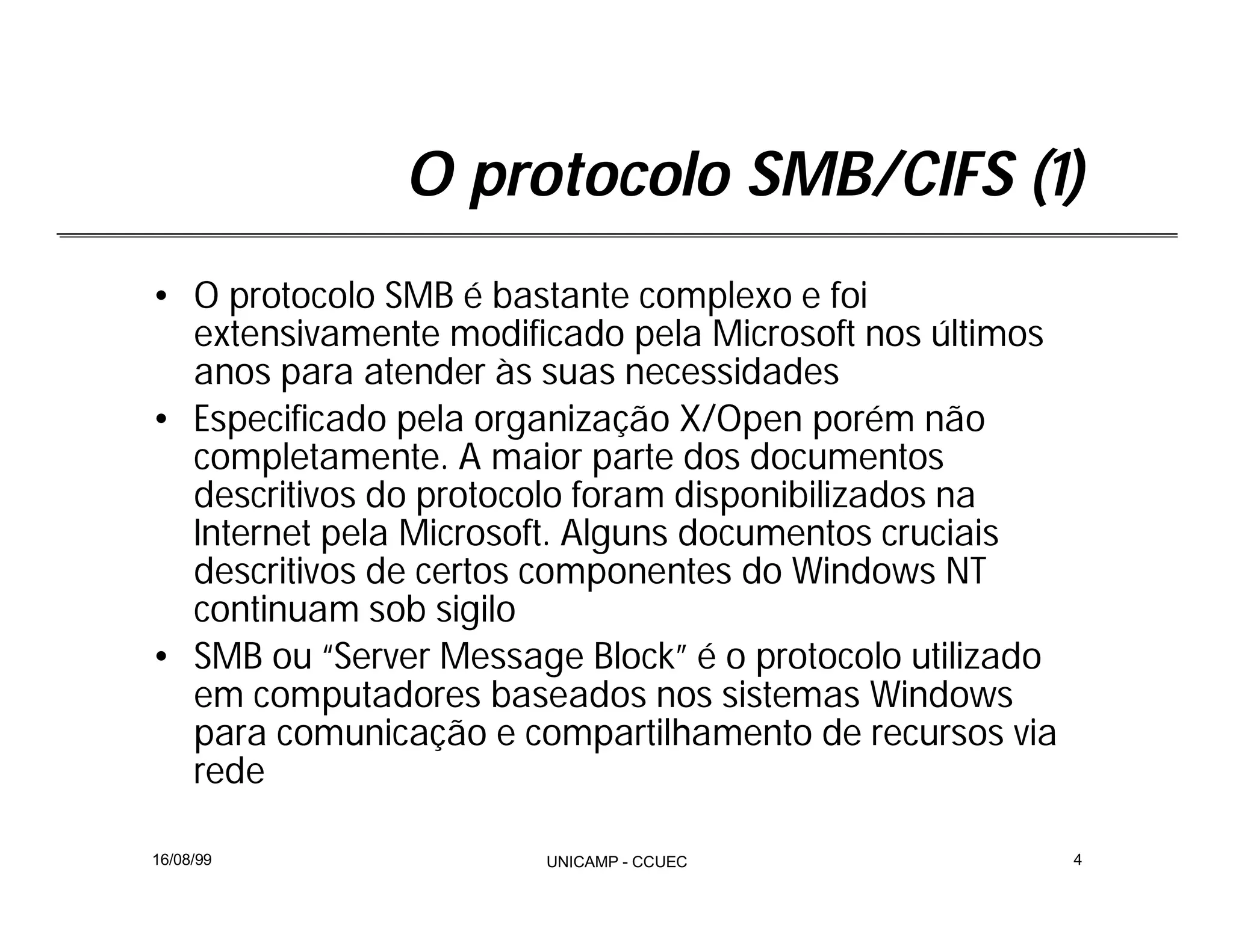 Integração Windows e Linux com Samba