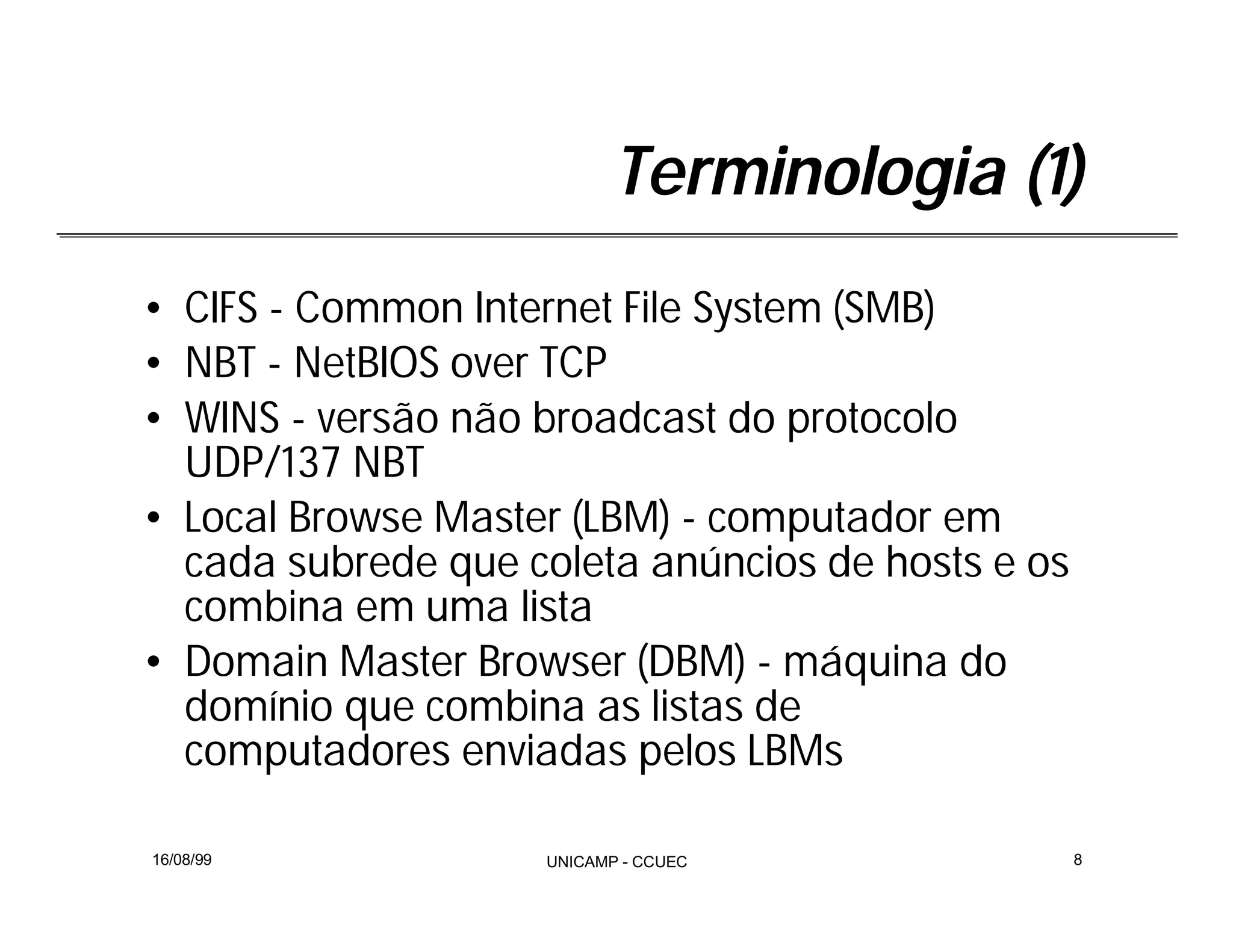 Integração Windows e Linux com Samba