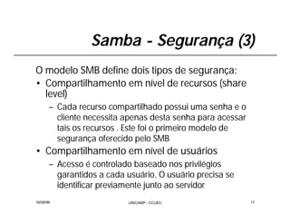 Integração Windows e Linux com Samba