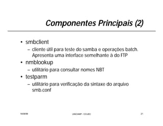 Integração Windows e Linux com Samba
