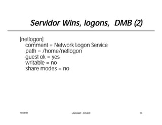 Integração Windows e Linux com Samba