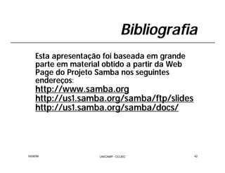 Integração Windows e Linux com Samba