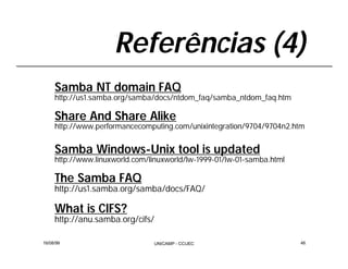 Integração Windows e Linux com Samba