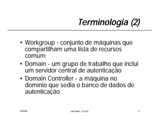 Integração Windows e Linux com Samba
