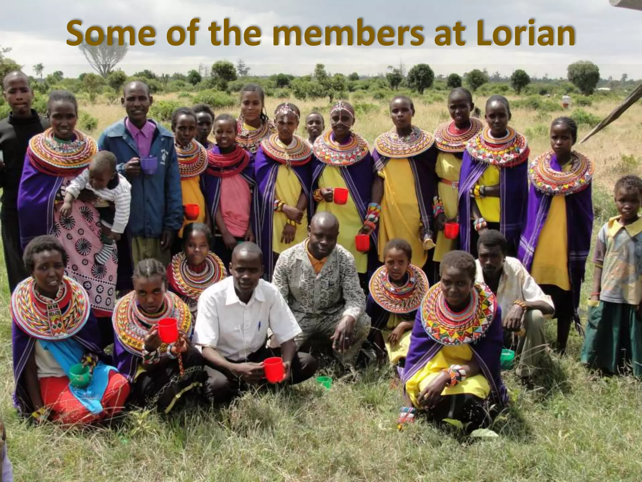 Some of the members at Lorian
 