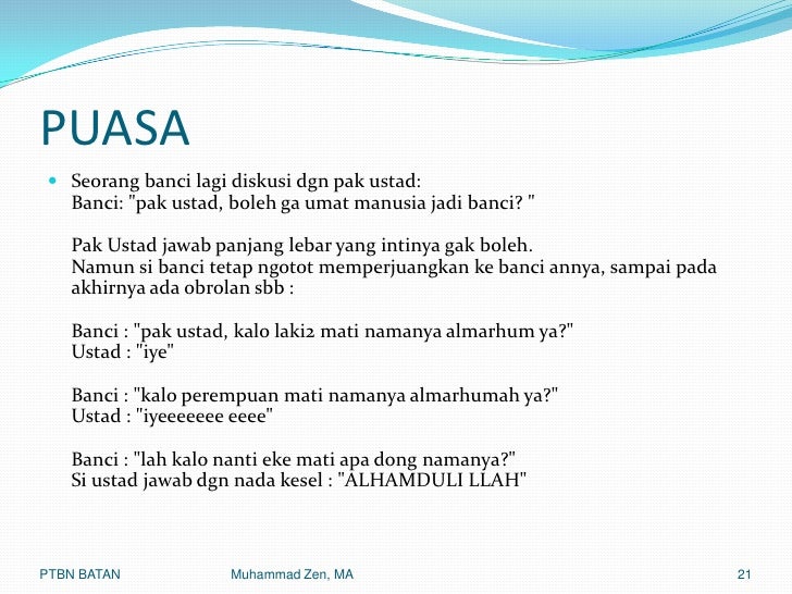 Sambut puasa zen Sambut puasa zen