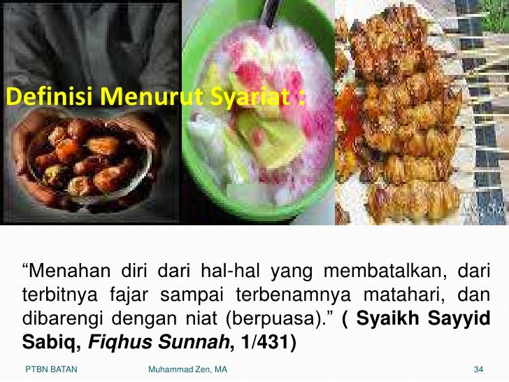 Sambut puasa zen