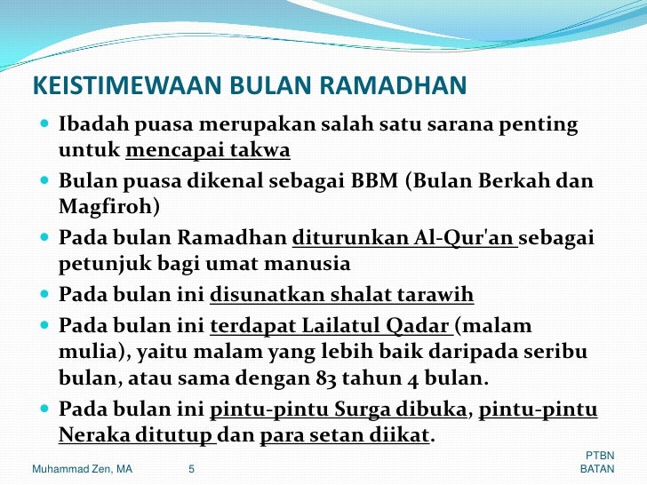Keistimewaan Bulan Ramadhan Muslim Or Id  Download Lengkap