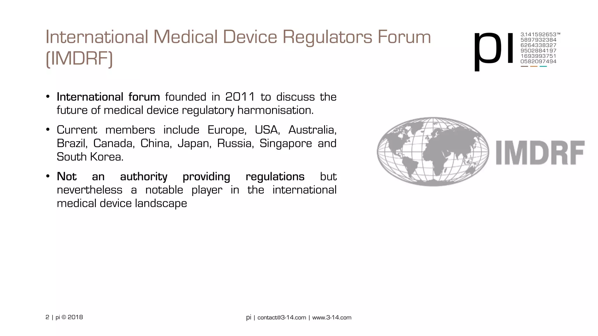Software as a Medical Device (SaMD) IMDRF Definition and