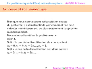 Api Aabida L'équation de la chaleur | PDF