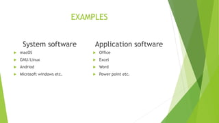 Types of software | PPT