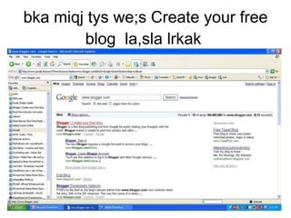 bka miqj tys we;s  Create your free blog  la,sla lrkak  