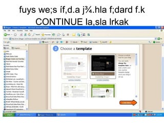 fuys we;s íf,d.a j¾.hla f;dard f.k  CONTINUE  la,sla lrkak 