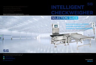 Dynamic Checkweighers and Automatic Weighing Machine Solutions | PDF
