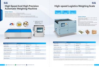 Dynamic Checkweighers and Automatic Weighing Machine Solutions | PDF