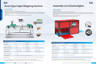 Dynamic Checkweighers and Automatic Weighing Machine Solutions | PDF