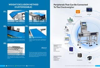 Dynamic Checkweighers and Automatic Weighing Machine Solutions | PDF