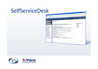 SelfServiceDesk
 