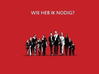 Vormgever
• Handig voor visualisering van idee
• Mensen tillen enorm aan hoe dingen eruit ziet
• Geeft je product meer geloofwaardigheid
 