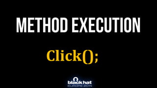 Same Origin Method Execution (BlackHat EU2014)