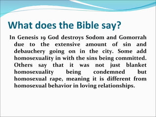 Same sex attraction | PPT