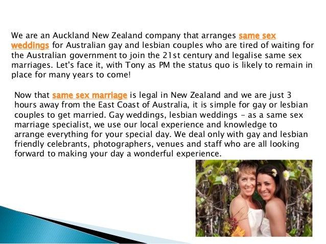 Same Sex Marriage New Zealand 13