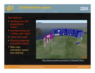 Sametime 3D - Virtual Worlds in OpenSim