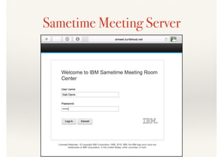 Sametime Meeting Server
 