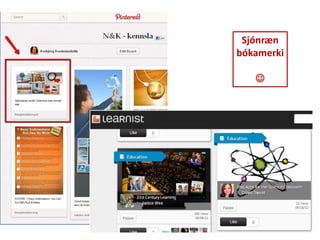 Sjónræn
bókamerki

   
 