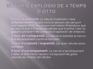 SISTEMES D’ALIMENTACIÓ DEL MOTOR: