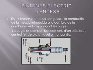 LES BIELA: Acostumen a ser un aliatge d’acer, el seu extern superior, anomenat peu de biela, s’uneix al pistó mitjançant el boló de biela. ME CANISME PISTÓ-BIELA