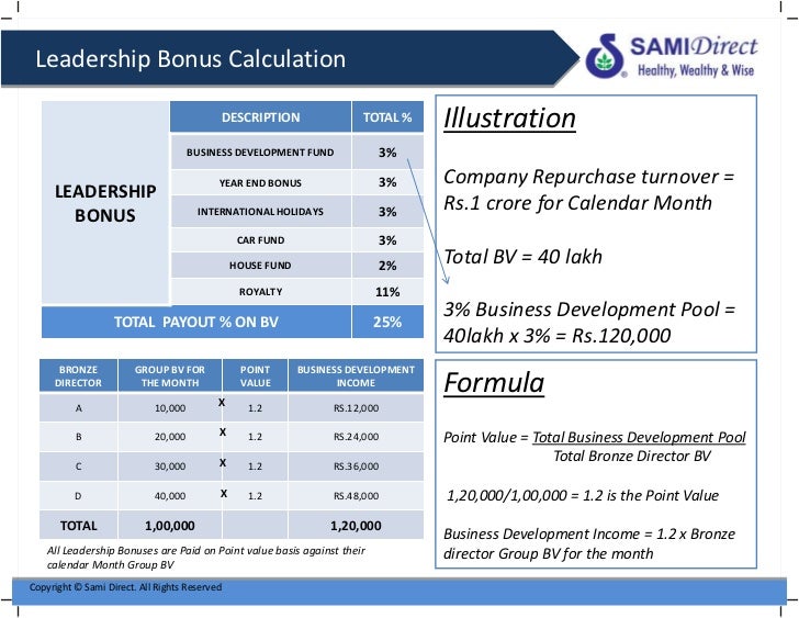 Sami direct business plan ppt image